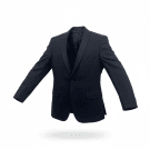 HUGO Boss Σακάκι Blazer Vintage Λογότυπο Μαύρο Ανδρικό XL
