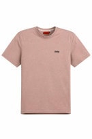 HUGO BOSS T SHIRT MINIMAL PINK UNISEX PRE OWNED L