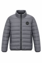 HUGO GIACCA PUFFER MINIMAL GRIGIO UOMO PRE OWNED XL