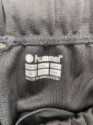 HUMMEL Pantaloni tuta Athletic Logo neri da uomo XL