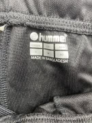 Hummel Παντελόνι Φόρμα Αθλητικό Logo Μαύρο Unisex L