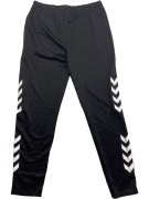 Hummel Παντελόνι Φόρμα Αθλητικό Logo Μαύρο Unisex L