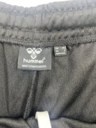 Hummel Παντελόνι Φόρμας Athletic Λογότυπο Μαύρο Unisex XL