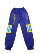 Hummel Set tuta vintage con logo blu/giallo unisex L