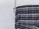 HURLEY BERMUDA SHORTS PLAID BROWN MEN PRE OWNED XL