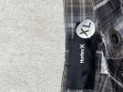 HURLEY BERMUDA SHORTS PLAID BROWN MEN PRE OWNED XL