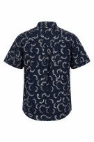 MARBLE CAMICIA PRINT BLU UOMO PRE OWNED L