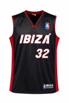 IBIZA GRAPHIC JERSEY STYLED BLACK RED ΑΝΤΡΙΚΟ PRE OWNED L