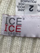 ICE ICE ICEBERG SCIARPA MINIMAL CREMA UNISEX PRE OWNED