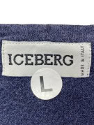 ICEBERG MAGLIA GRAPHIC NAVY DONNA PRE OWNED L