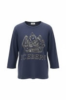 ICEBERG MAGLIA GRAPHIC NAVY DONNA PRE OWNED L