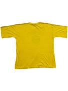 INCOGNITA T-Shirt Vintage "Brasil 9" Κίτρινο Λογότυπο Unisex Size S