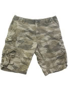 IRON CO CARGO ΒΕΡΜΟΥΔΑ UTILITY OLIVE CAMOUFLAGE ΑΝΤΡΙΚΟ PRE OWNED L