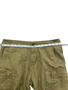 IRON CO CARGO SHORTS WORKWEAR OLIVE MEN PRE OWNED L