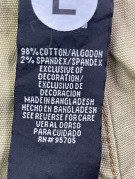 IRON CO CARGO SHORTS WORKWEAR OLIVE MEN PRE OWNED L