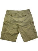 IRON CO CARGO SHORTS OLIVE UOMO PRE OWNED L