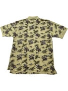 IZOD Polo Shirt con motivo floreale Giallo UNISEX L