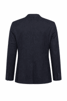 00s NIAMA BASIC BLAZER PINSTRIPE NAVY MEN PRE OWNED L