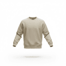 JACK & JONES Sweatshirt CASUAL Embroidered Logo Beige Men’s L