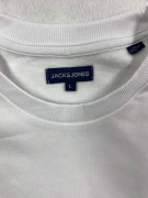 Jack & Jones Casual Crewneck Sweatshirt Solid White Men’s L