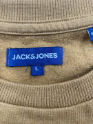 Jack & Jones Φούτερ Casual Μονόχρωμο Μουσταρδί Ανδρικό L