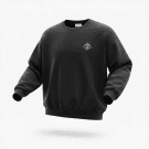 JACK & JONES Crewneck Sweatshirt Casual Graphic Logo Black Men’s L/XL