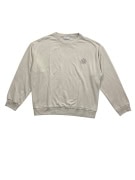 JACK & JONES Felpa girocollo casual con logo grafico beige da uomo XL