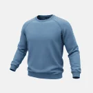 JACK & JONES Felpa Girocollo Casual Tinta Unita Blu Uomo L
