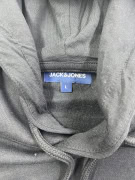 Jack & Jones Φούτερ Hoodie Μαύρο με Logo Ανδρικό L