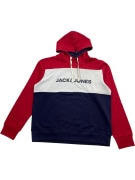 JACK & JONES Colorblock Hoodie Logo Multicolor Men's XL