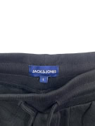 JACK & JONES PANTALONI DELLA TUTA CASUAL CON LOGO NERI DA UOMO L