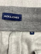 JACK & JONES Παντελόνι Φόρμας με Λογότυπο Γκρι Ανδρικό XL