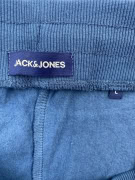 JACK & JONES SWEATPANTS BLUE MEN L