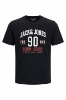 JACK AND JONES T SHIRT GRAPHIC STREETWEAR NERO UOMO PRE OWNED XL