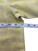 JAMAICA JAXX VINTAGE SHIRT SATIN OLIVE MEN PRE OWNED L