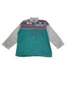 Jardin d’Hiver Vintage Tracksuit Set With Embroidered Logo Multicolor Green-Grey Unisex XL