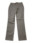 JC de Castelbajac Παντελόνι Houndstooth Vintage Καφέ-Λευκό Γυναικείο S