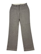JC de Castelbajac Παντελόνι Houndstooth Vintage Καφέ-Λευκό Γυναικείο S