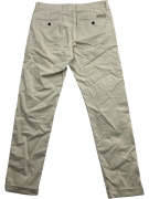 Jeckerson Παντελόνι Chino Slim Fit Casual Logo Μπεζ Ανδρικό 30