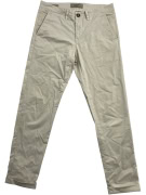 Jeckerson Παντελόνι Chino Slim Fit Casual Logo Μπεζ Ανδρικό 30