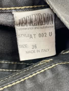 JECKERSON PANTALONI CLASSIC CHARCOAL UOMO PRE OWNED L