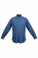 JECKERSON CAMICIA OXFORD BUTTON-DOWN BLU DA UOMO XL