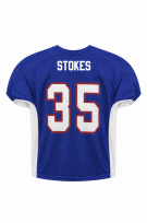JERZEES FOOTBALL JERSEY GRAPHIC ΜΠΛΕ ΑΝΤΡΙΚΟ PRE OWNED S
