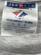 JERZEES GRAPHIC TEE ATHLETIC ΓΚΡΙ UNISEX PRE OWNED L