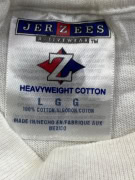 JERZEES USA ORIGINAL LAS VEGAS T-SHIRT 90s EMBROIDERED ΛΕΥΚΟ UNISEX L