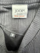 JOOP! JEANS T-SHIRT VINTAGE RIBBED BLACK/GREY MEN'S M