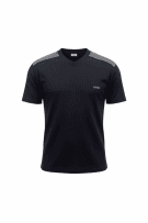 JOOP! JEANS T-SHIRT VINTAGE RIBBED BLACK/GREY MEN'S M