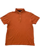 JOOP POLO SHIRT MINIMAL RUST ORANGE MENS PRE OWNED M