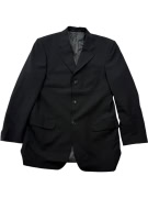JOOP! Blazer vintage elegante nero da uomo M/L