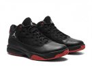 JORDAN ATHLETIC SHOES BLACK RED MEN PRE OWNED EU 41